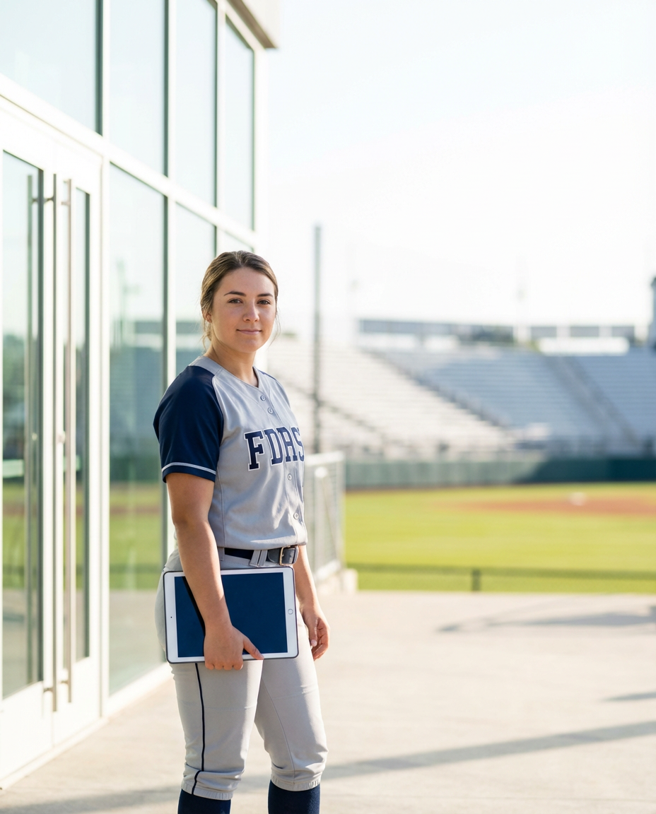 Softball recruiting information hero image